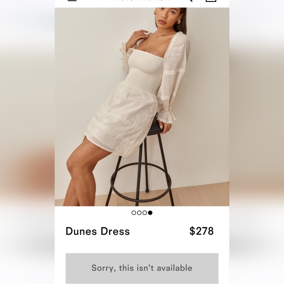 REFORMATION Dunes Dress - Picture 4 of 7